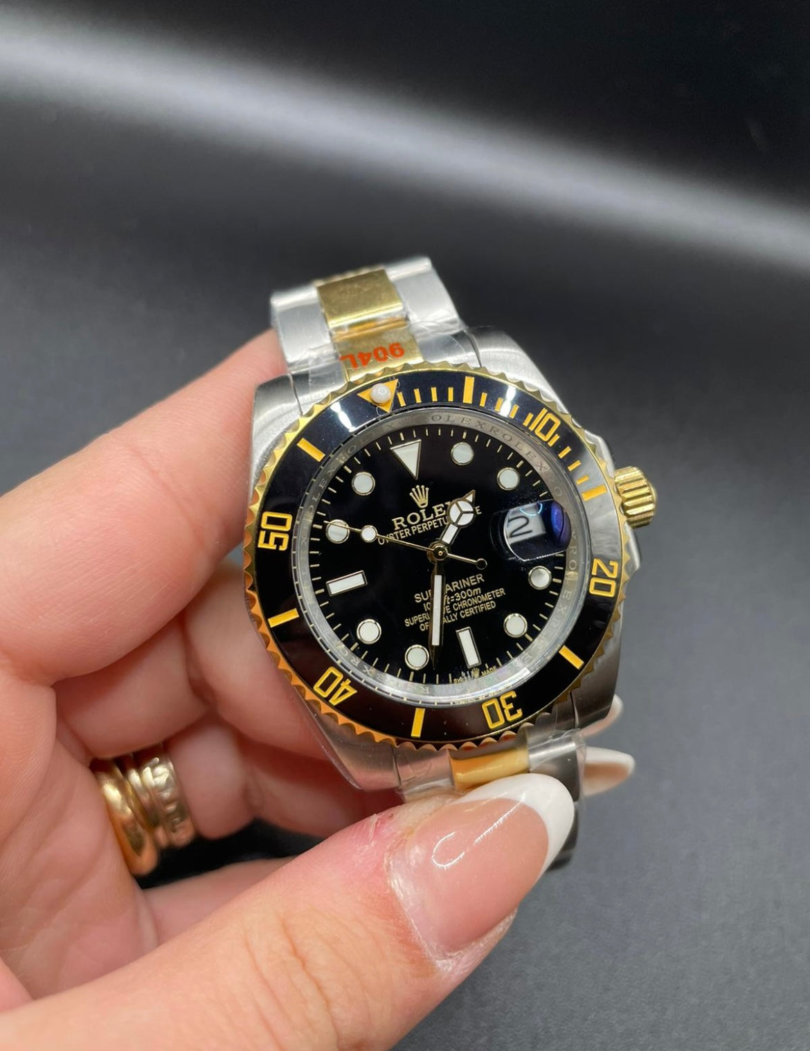 SUBMARINER ACCIAIO E ORO NERO