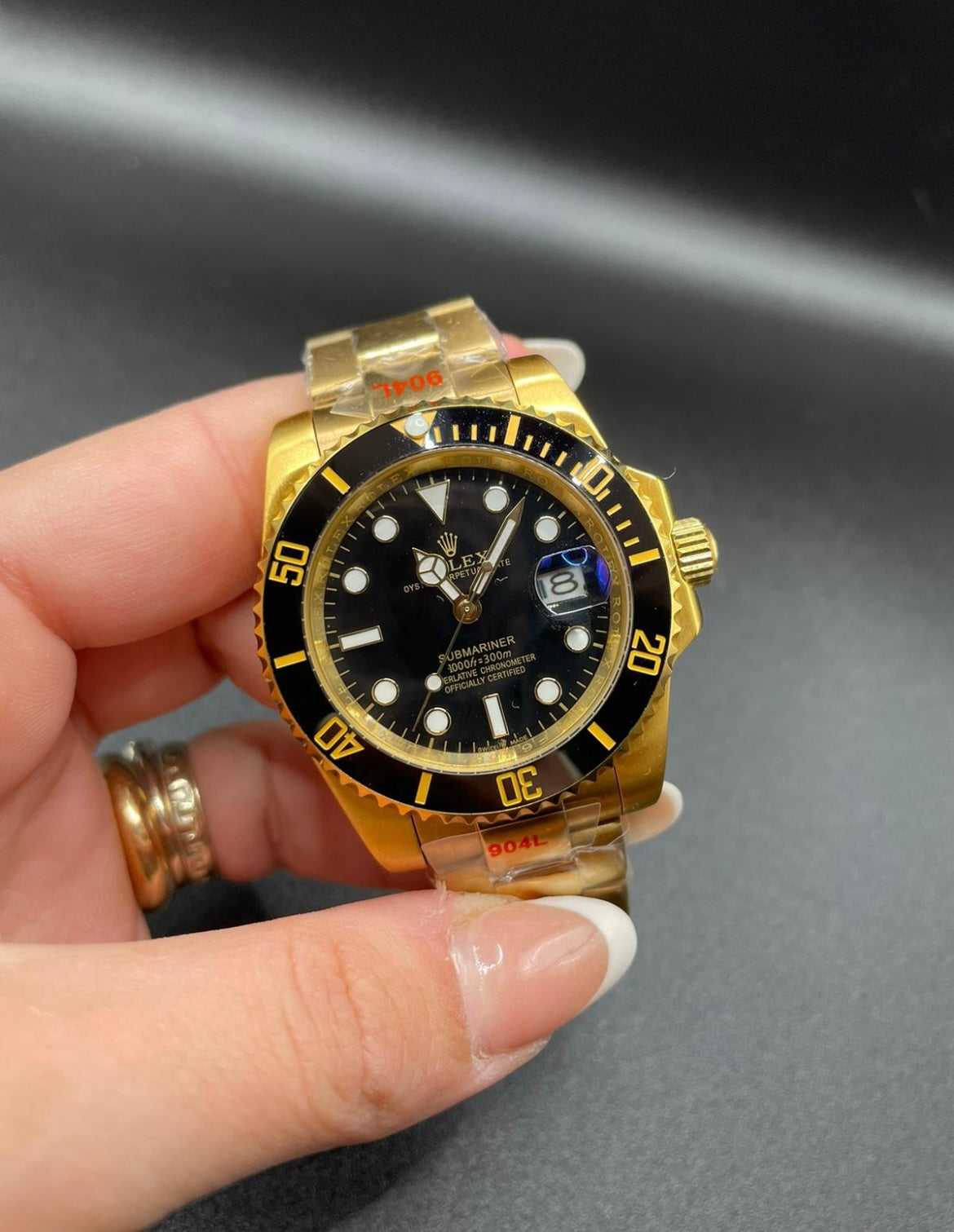 SUBMARINER ORO NERO