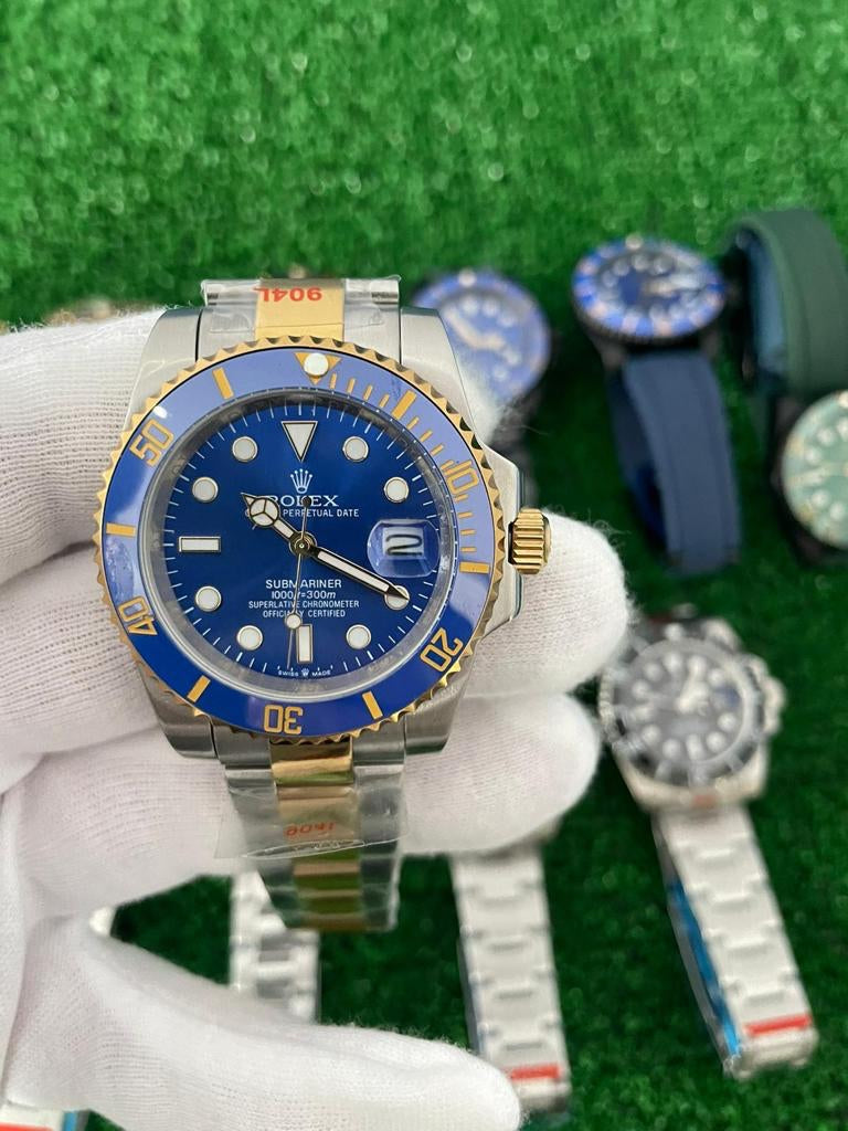 SUBMARINER ACCIAIO E ORO BLUE