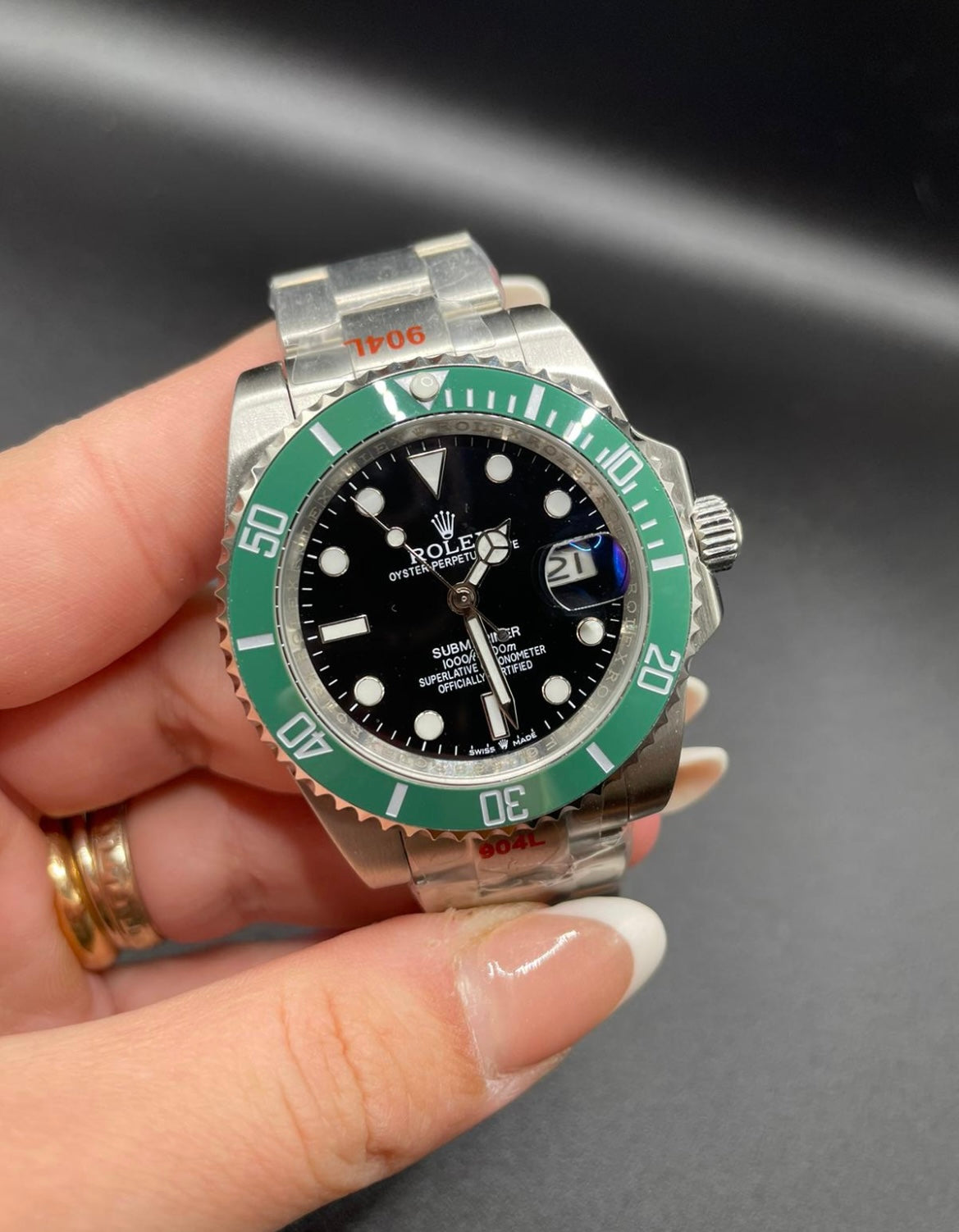 SUBMARINER KERMIT VERDE