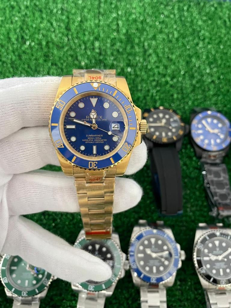 SUBMARINER ORO BLUE