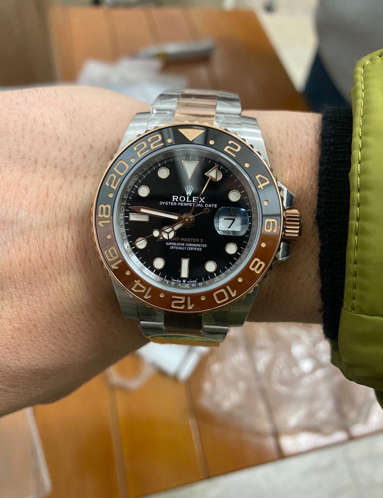 GMT ACCIAIO E GOLD ROSÈ